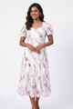 Nifty Soul Dress With Frill Sleeve