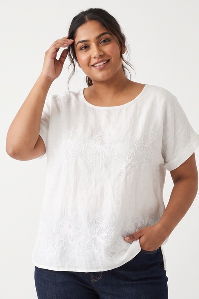 Spiced Coral Top