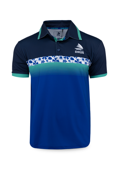 Fijian Drua Mens Sublimated Polo - Ama