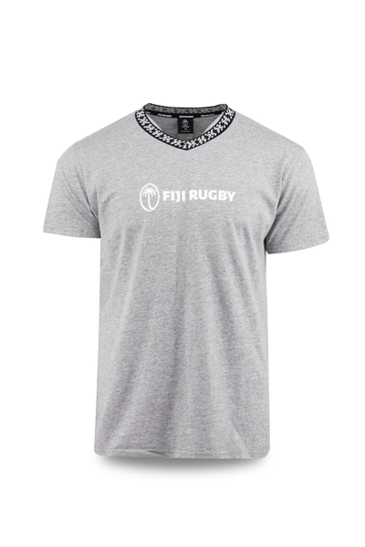 Fiji Rugby Mens V-Neck Tees - Balolo