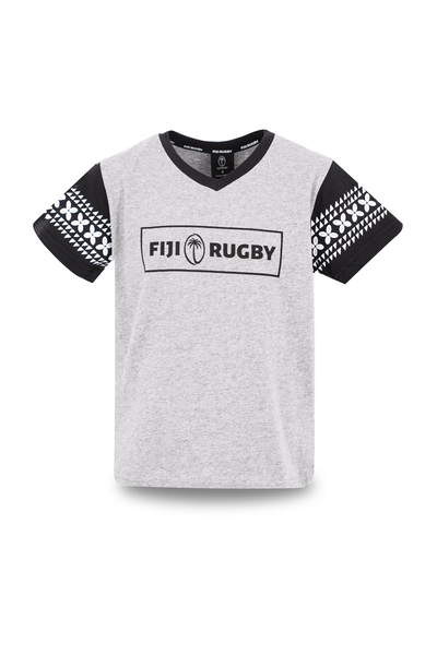 Fiji Rugby Boys V-Neck Tees - Volai